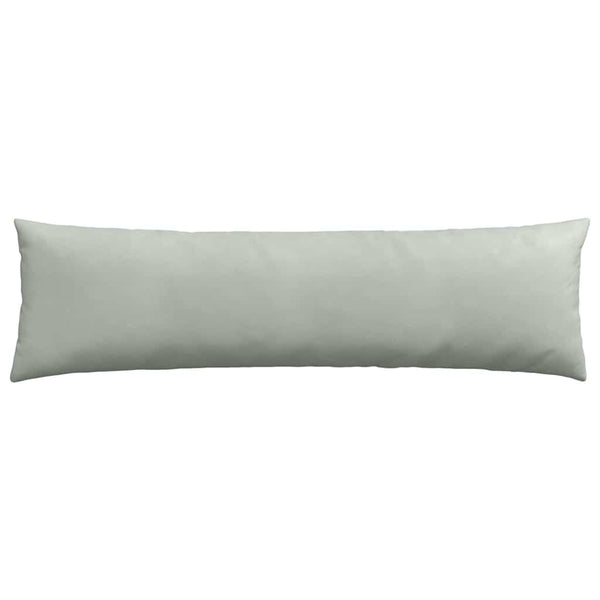 Sofakissen 2er Set Hellgrau Cord 145x40 cm