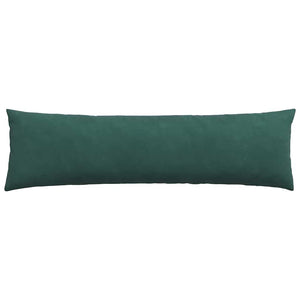 Dunkelgrüne Cord Sofakissen 2er-Set 145x40 cm