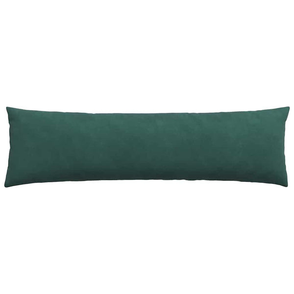 Dunkelgrüne Cord Sofakissen 2er-Set 145x40 cm