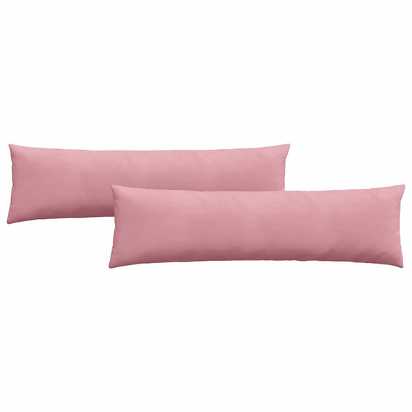 Sofakissen 2er Set Rosa Cord 145x40cm