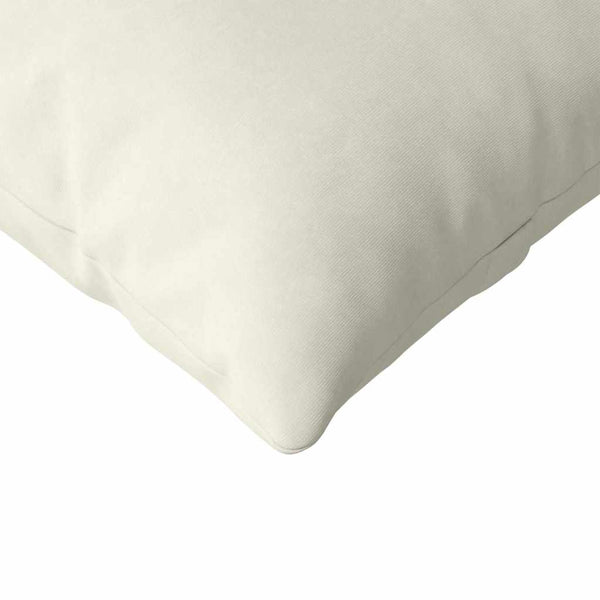 Sofakissen 2er Set Creme Cord 145x40 cm