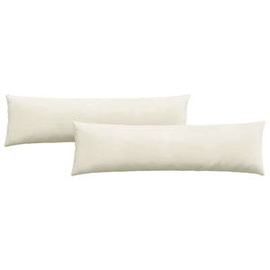 Sofakissen 2er Set Creme Cord 145x40 cm