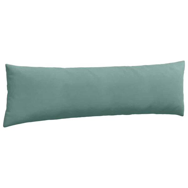 2er Set Sofakissen Cord Meergrün 145x40 cm