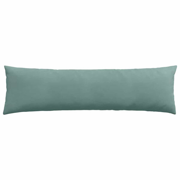 2er Set Sofakissen Cord Meergrün 145x40 cm