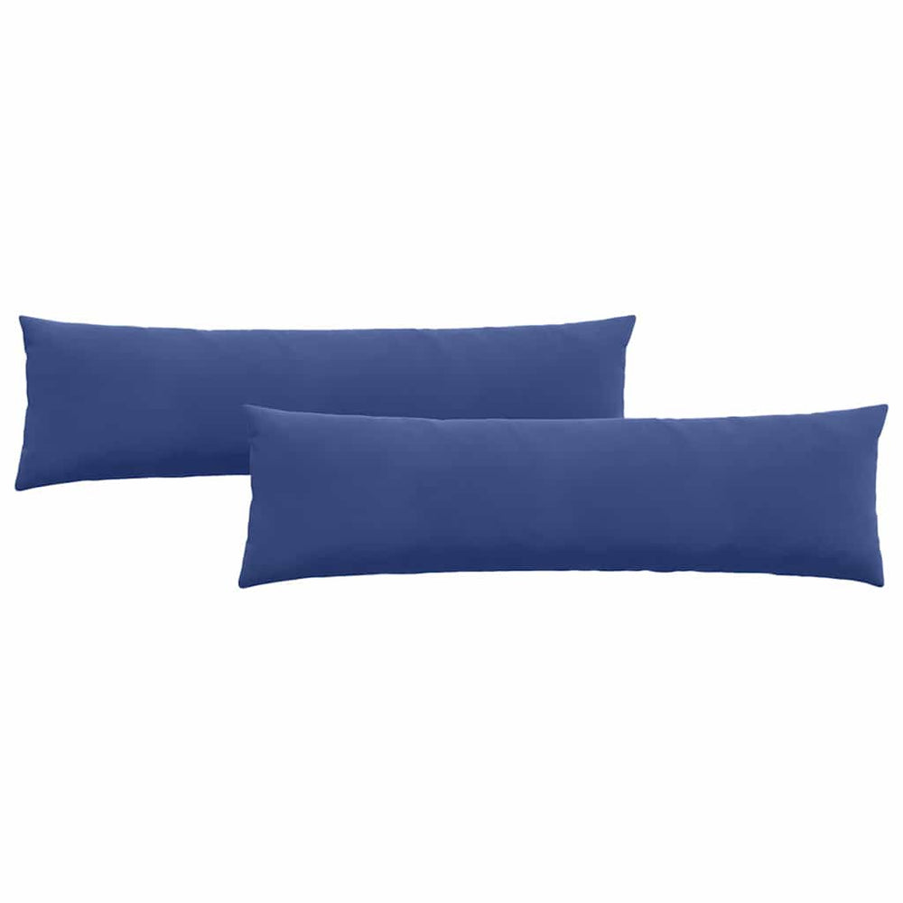 Sofakissen 2er Set Polizeiblau Cord 145x40cm