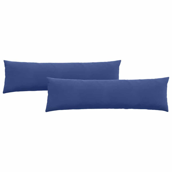 Sofakissen 2er Set Polizeiblau Cord 145x40cm