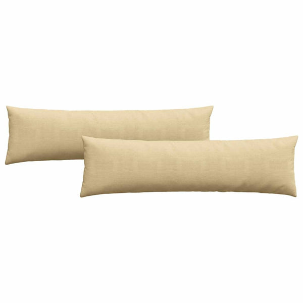 Sofakissen 2er Set Grau-Grün Cord 145 cm