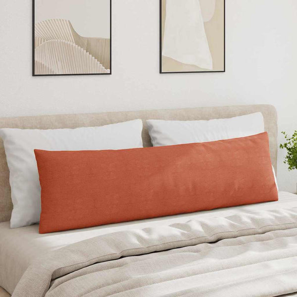 Sofakissen 2er Set Rot-Orange Cord 145x40cm