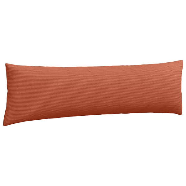 Sofakissen 2er Set Rot-Orange Cord 145x40cm
