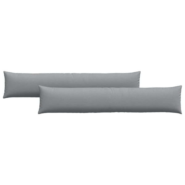 Sofakissen 2er Set Hellgrau 200x40 cm