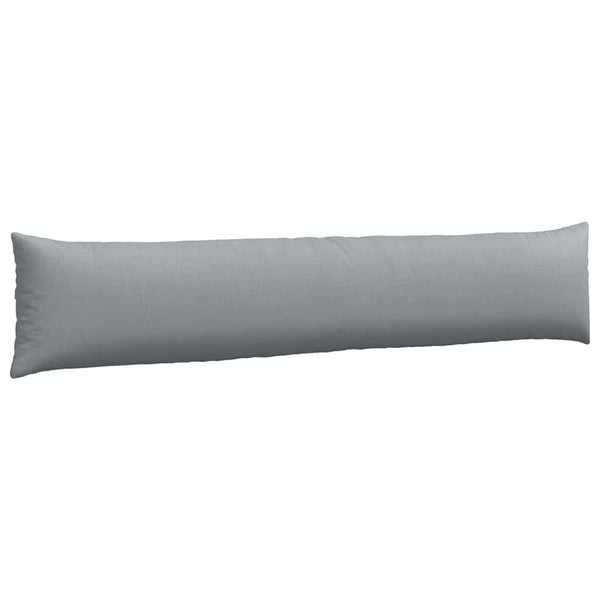 Sofakissen 2er Set Hellgrau 200x40 cm