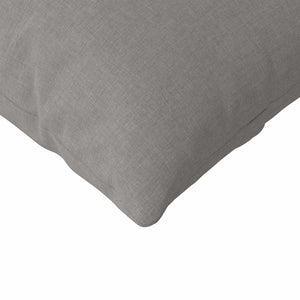 Sofakissen 2er-Set Taupe 200 x 40 cm