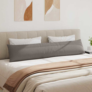 Sofakissen 2er-Set Taupe 200 x 40 cm
