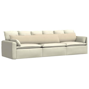 Creme Sofakissen 2er-Set, 200x40 cm