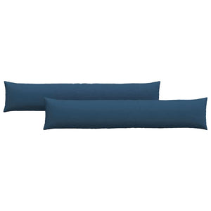 Blaue Sofakissen 2er Set, 200 x 40 cm