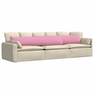 2er-Set Sofakissen Rosa 200x40 cm