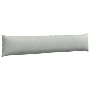 Sofakissen 2er-Set Hellgrau Cord 200x40 cm