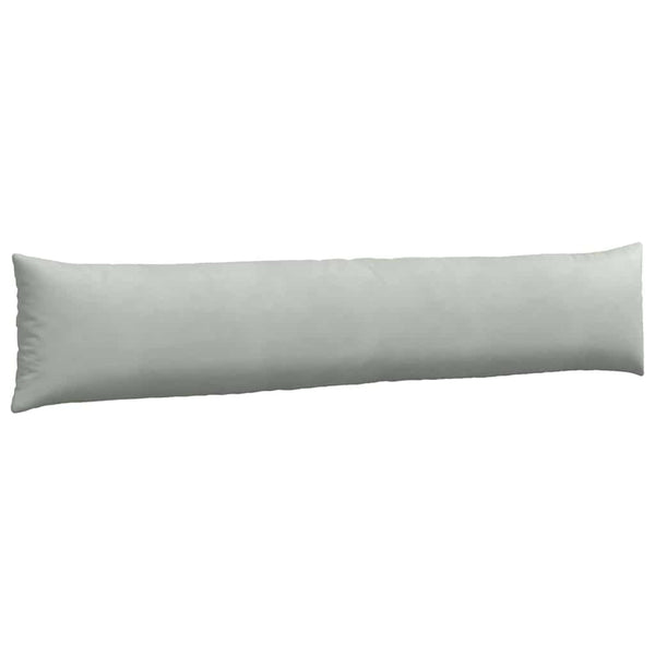 Sofakissen 2er-Set Hellgrau Cord 200x40 cm