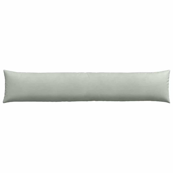 Sofakissen 2er-Set Hellgrau Cord 200x40 cm
