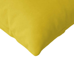 Gelbe Cord Sofakissen 2er-Set, 200x40 cm