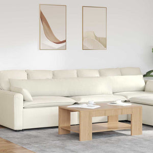Sofakissen 2er-Set Creme Cord 200x40 cm