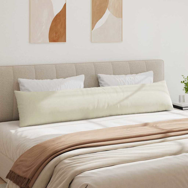 Sofakissen 2er-Set Creme Cord 200x40 cm