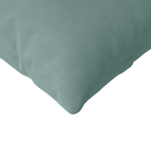 Sofakissen 2er Set Cord Meergrün 200x40 cm