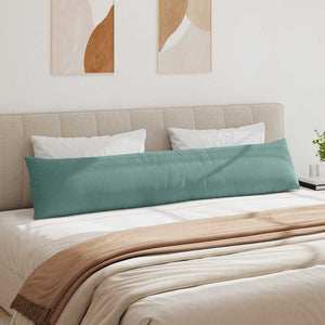 Sofakissen 2er Set Cord Meergrün 200x40 cm