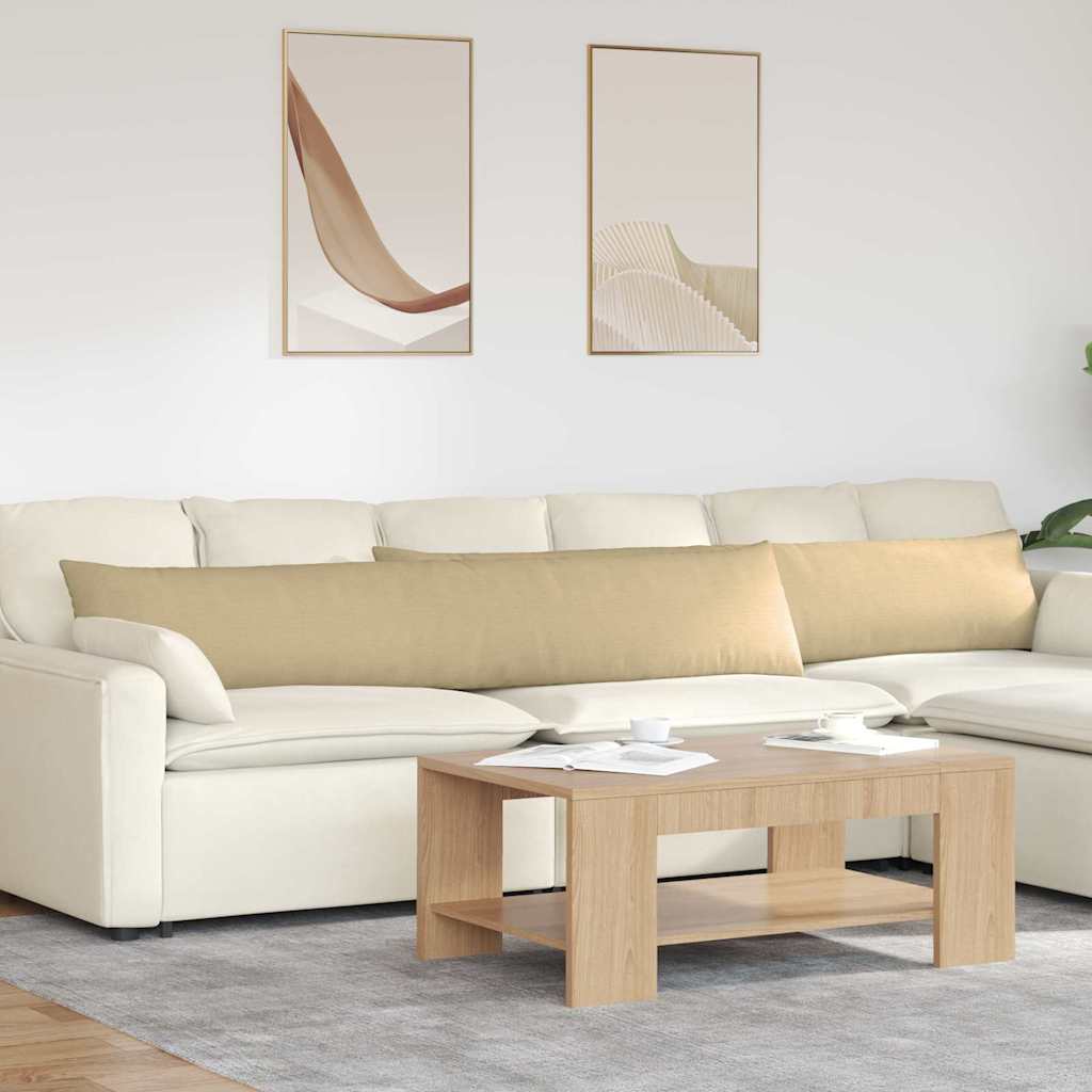 Sofakissen 2er Set Grau-Grün Cord 200x40cm