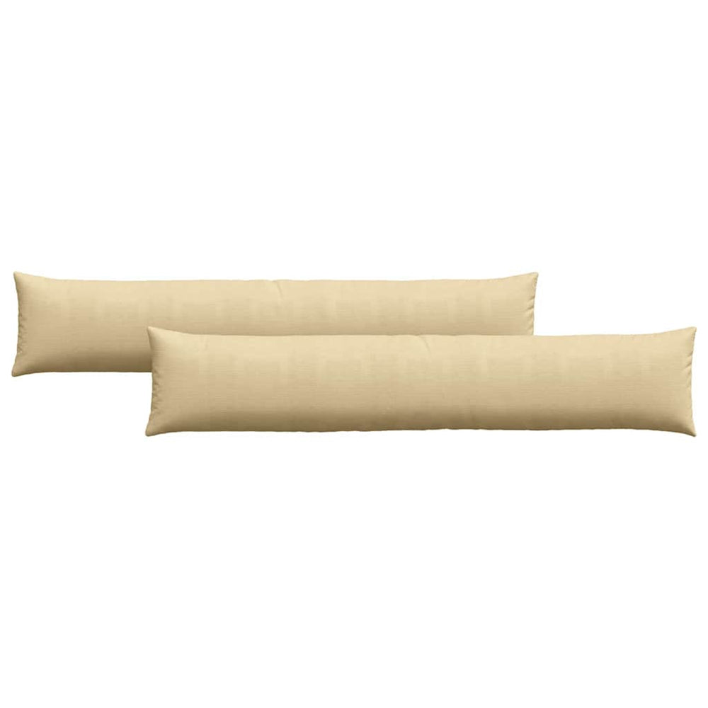 Sofakissen 2er Set Grau-Grün Cord 200x40cm