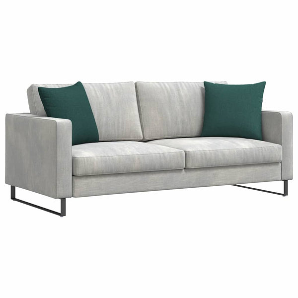 Sofakissen 2er Set Dunkelgrün 45x45 cm