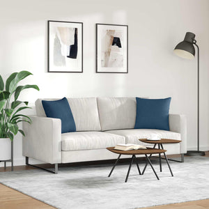 Blaue Sofakissen 45x45 cm, 2er-Set