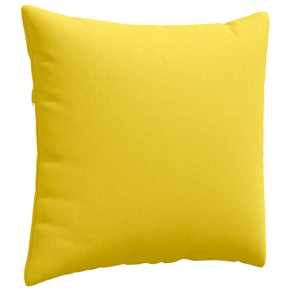 Sofakissen 2er-Set Hellgelb 45x45 cm