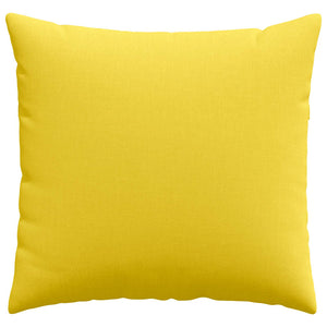 Sofakissen 2er-Set Hellgelb 45x45 cm