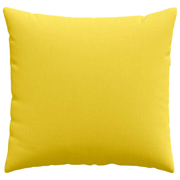 Sofakissen 2er-Set Hellgelb 45x45 cm