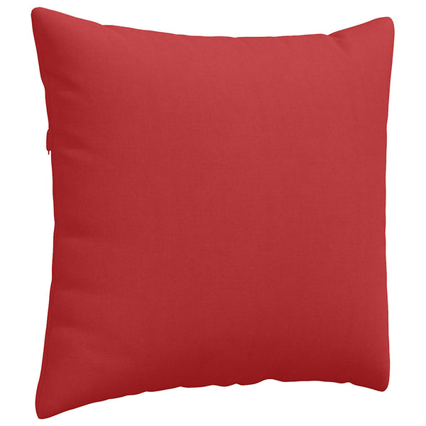 Sofakissen 2er Set Rot 45x45 cm