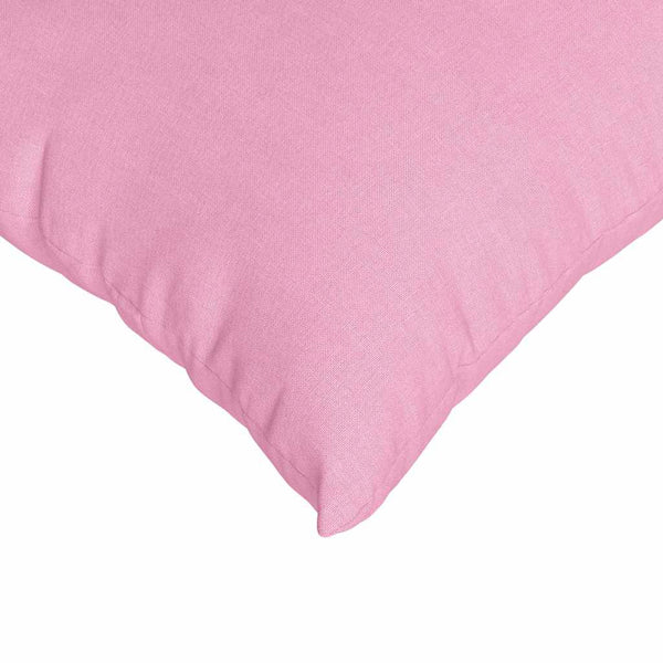 vidaXL Coussins de canapé 2 pcs Rose 45 x 45 cm Tissu