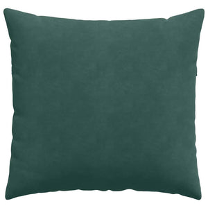 Dunkelgrüne Cord Sofakissen 45x45cm, 2er-Set