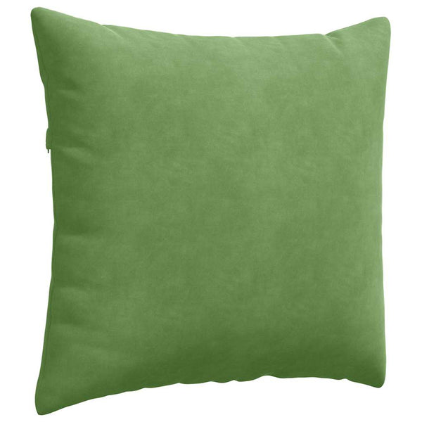 Hellgrüne Sofakissen 45x45cm Cord 2er-Set