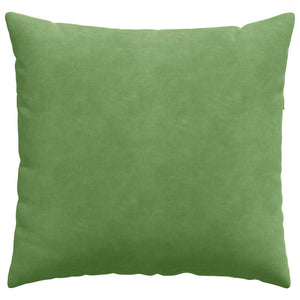 Hellgrüne Sofakissen 45x45cm Cord 2er-Set