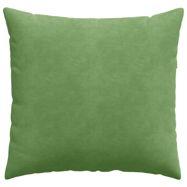 Hellgrüne Sofakissen 45x45cm Cord 2er-Set