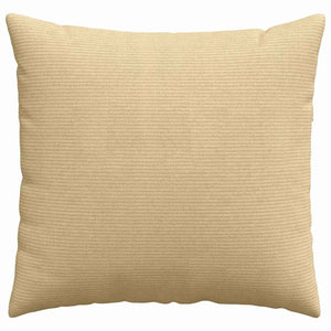 Sofakissen 2er Set Grau-Grün Cord 45x45 cm