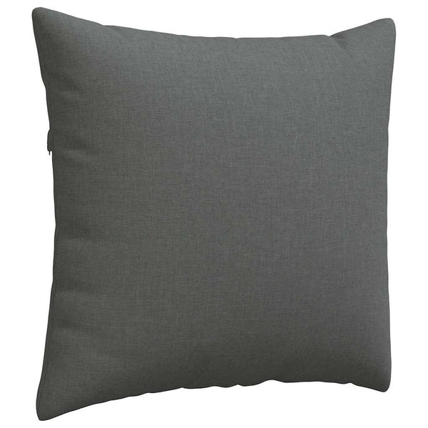 Sofakissen 2er Set Dunkelgrau 50x50 cm