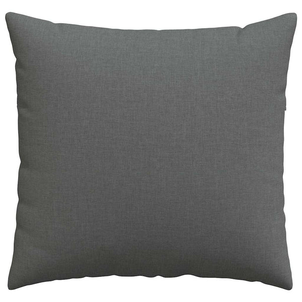 Sofakissen 2er Set Dunkelgrau 50x50 cm