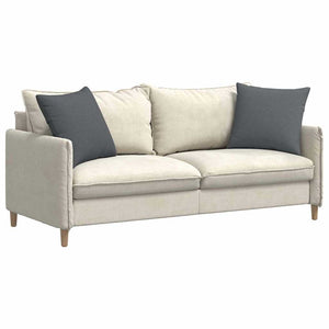 Sofakissen 2er Set Dunkelgrau 50x50 cm