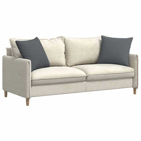 Sofakissen 2er Set Dunkelgrau 50x50 cm