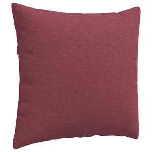 Sofakissen 2er Set Weinrot 50x50 cm