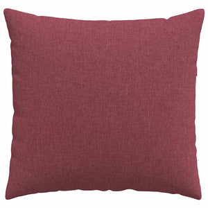 Sofakissen 2er Set Weinrot 50x50 cm