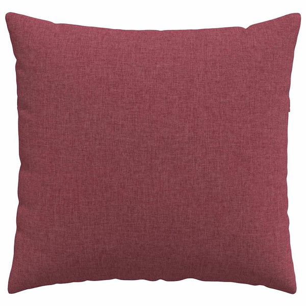 Sofakissen 2er Set Weinrot 50x50 cm