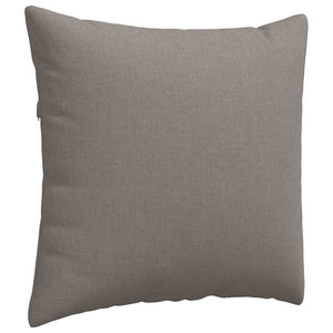 Sofakissen 2er Set Taupe 50x50 cm
